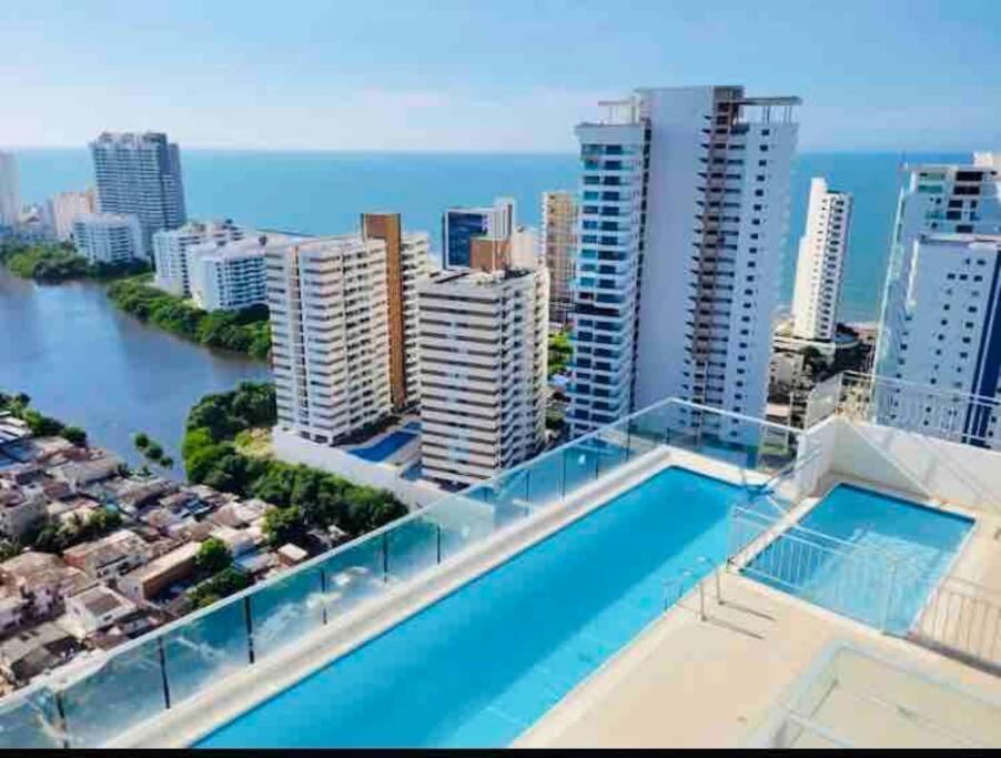 Luxury Apartamento Ubicacion Central Y Piscina. Cartagena Kültér fotó